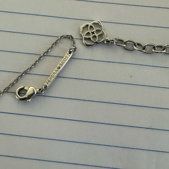 Kendra Scott Purple Heart Necklace - Picture 3 of 3